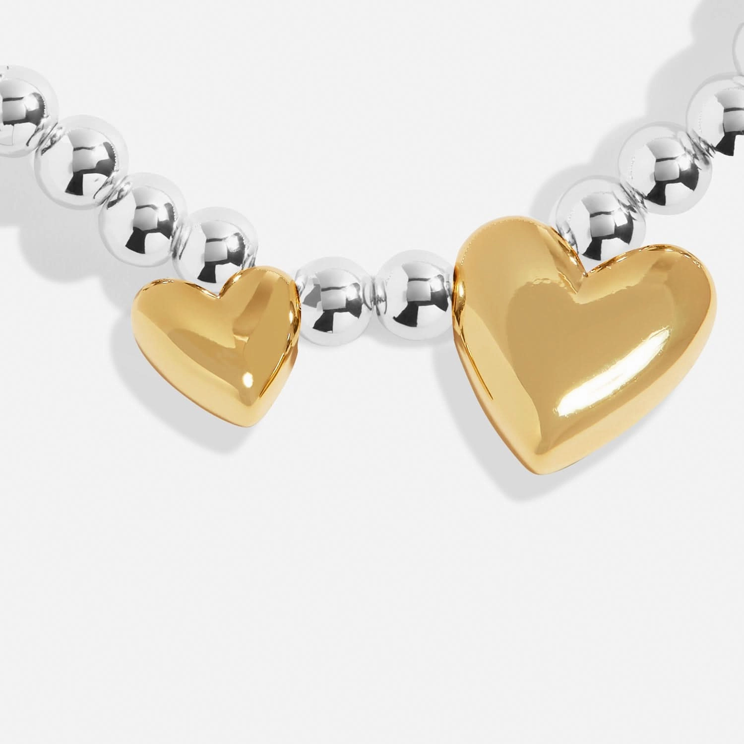 Boxed A Little Friendship Silver Gold Plated Bracelet 7616