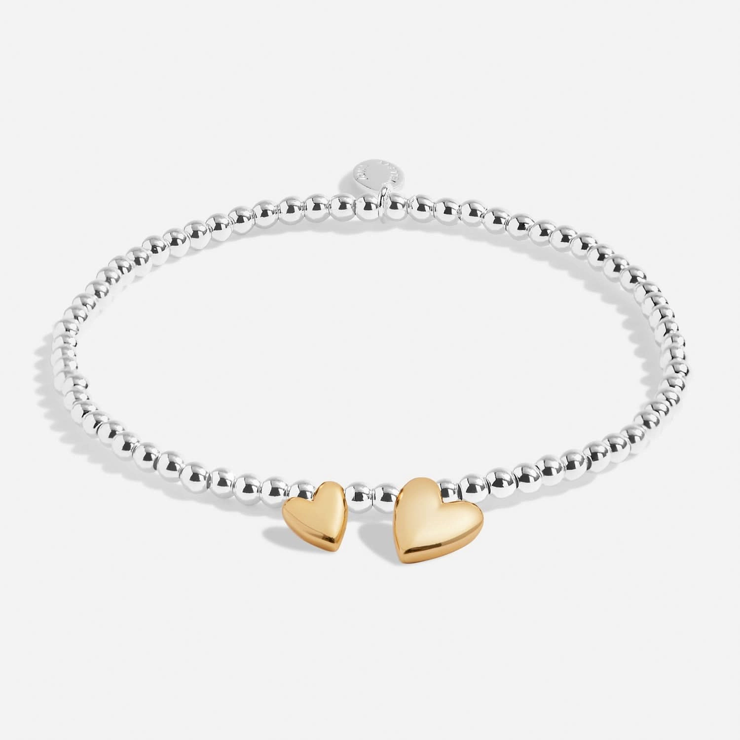 Boxed A Little Friendship Silver Gold Plated Bracelet 7616