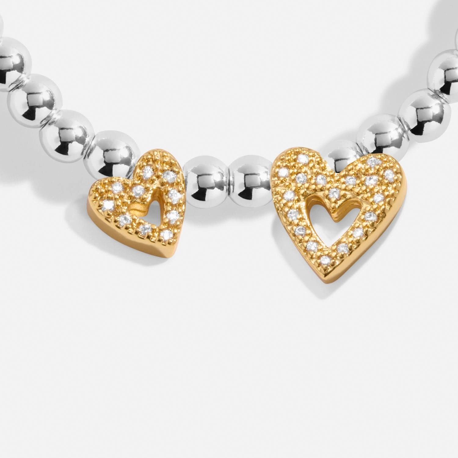 Boxed A Little Wonderful Daughter Silver & Gold Plated Bracelet 8189
