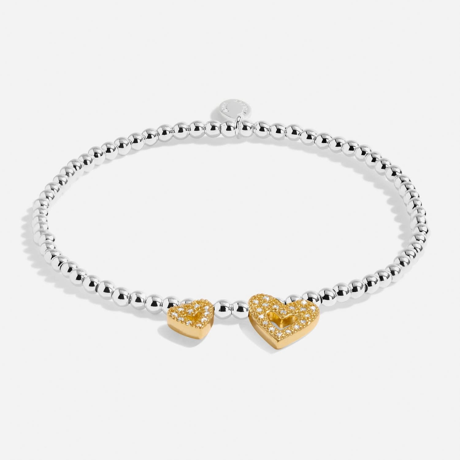 Boxed A Little Wonderful Daughter Silver & Gold Plated Bracelet 8189