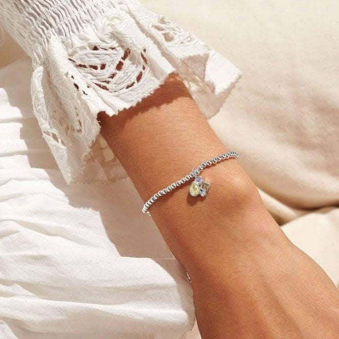 Bridal A Little Beautiful Bridesmaid Silver Plated 17.5cm Bracelet 7031