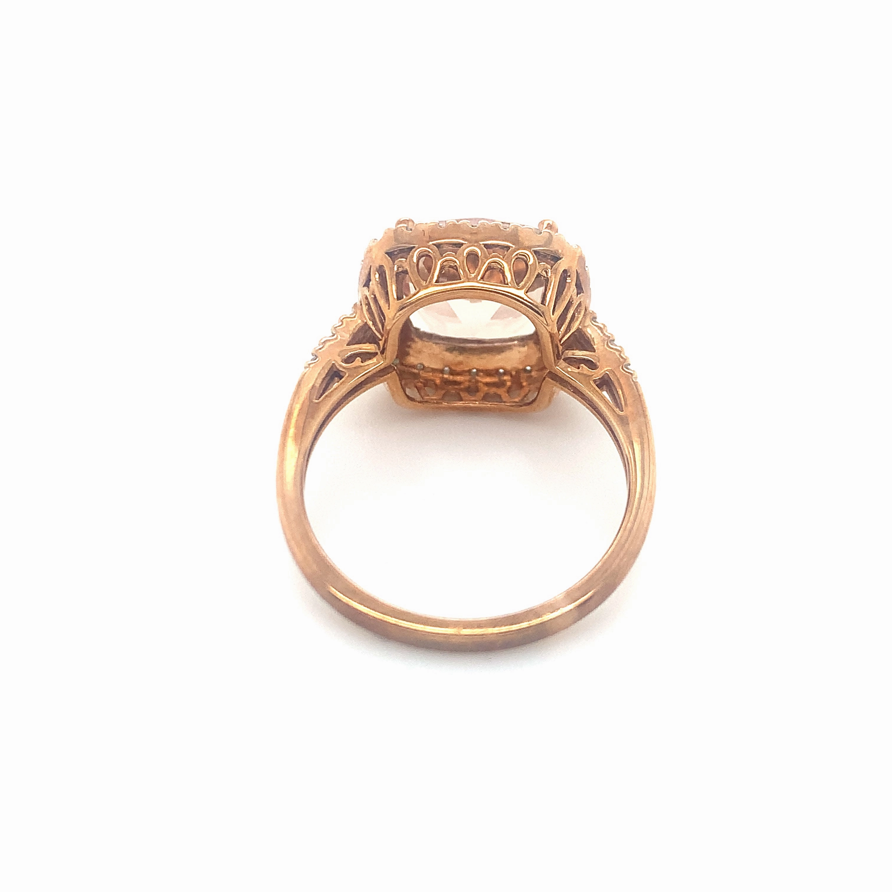 Cassie Morganite Ring