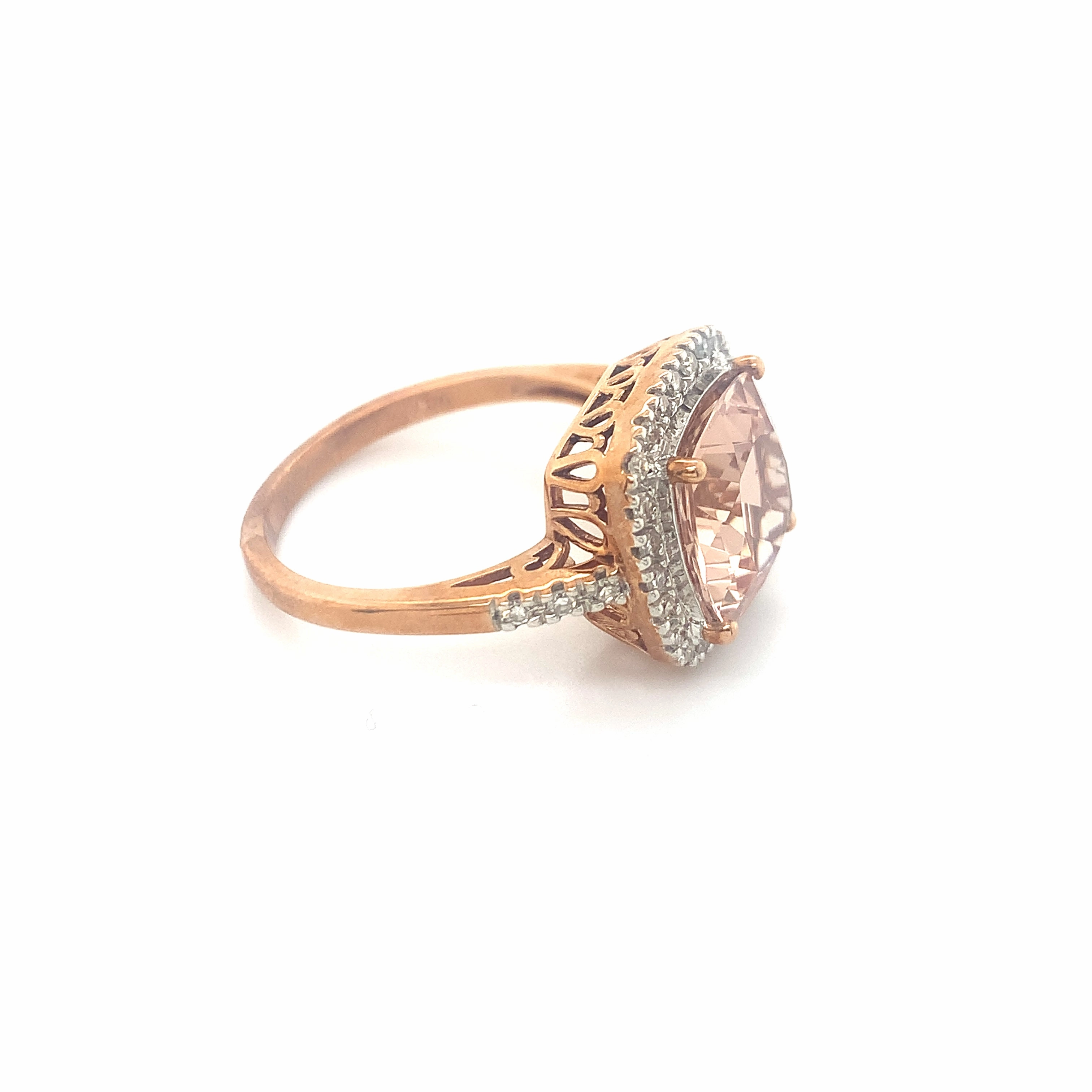 Cassie Morganite Ring