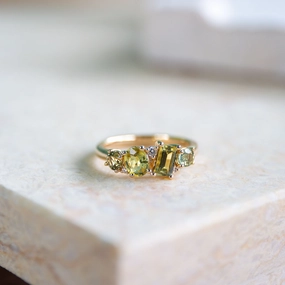 Cecilia Yellow Sapphire Ring
