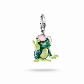 Charm pendant frog