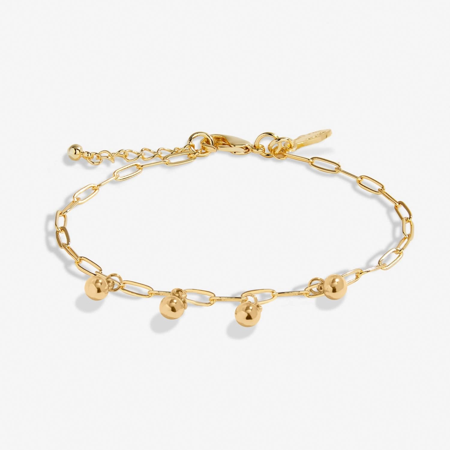 Charms Gold Plated Anklet 8534