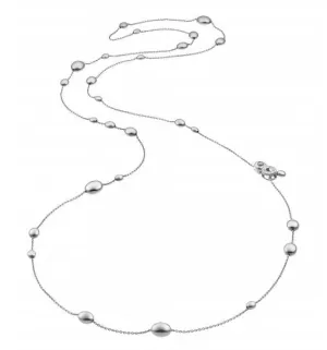 Chimento Armillas Acqua 18ct White Gold Diamond Necklace