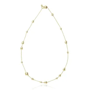 Chimento Armillas Acqua 18ct Yellow Gold Diamond Necklace