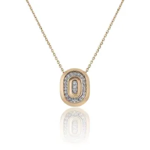 Chimento Optima 18ct Rose Gold 0.24ct Diamond Necklace