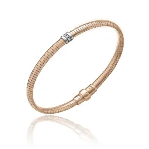 Chimento Stardust Pave 18ct Rose Gold 0.06ct Diamond Bracelet