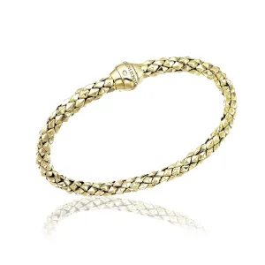 Chimento Stretch 18ct Yellow Gold Diamond Bracelet