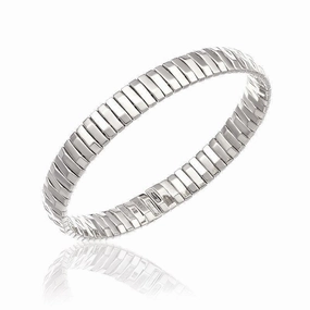 Chimento Armillas 18ct White Gold Bar Bangle
