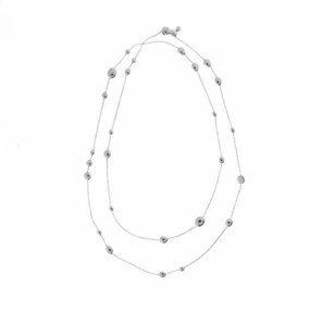 Chimento Armillas Acqua 18ct White Gold 0.25ct Diamond Droplets Necklace