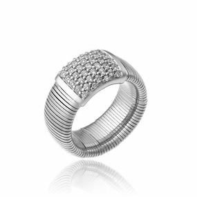 Chimento Stardust Pave 18ct White Gold 0.63ct Diamond Ring
