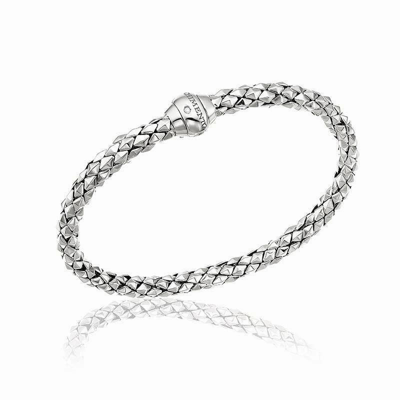 Chimento Stretch 18ct White Gold Diamond Bracelet
