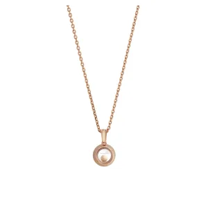 Chopard Happy Diamonds Icons 18ct Rose Gold 0.05ct Diamond Pendant