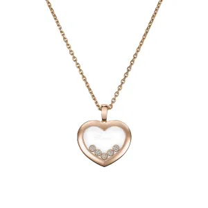 Chopard Happy Diamonds Icons 18ct Rose Gold 0.25ct Diamond Pendant