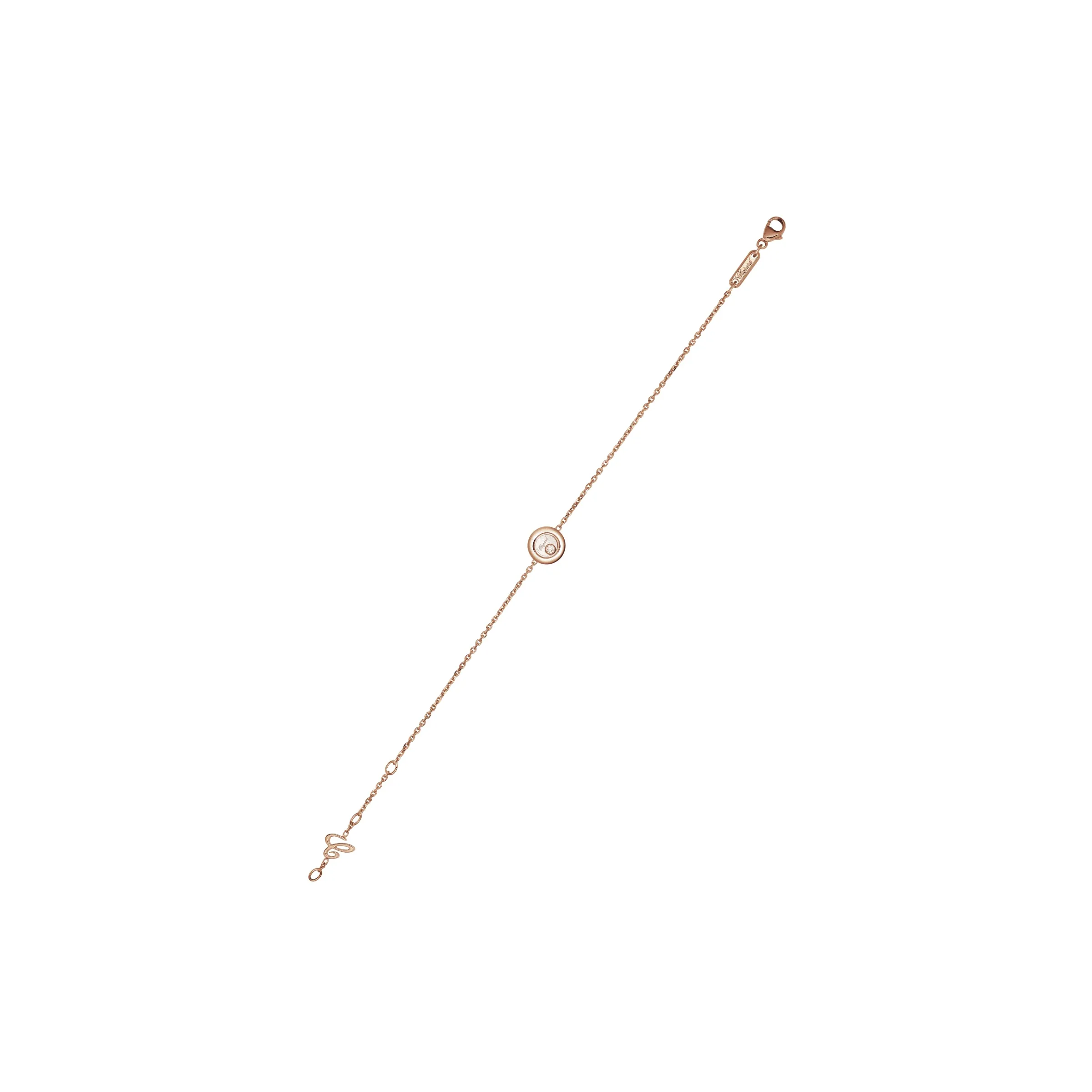 Chopard Happy Diamonds Icons 18ct Rose Gold Circle Bracelet