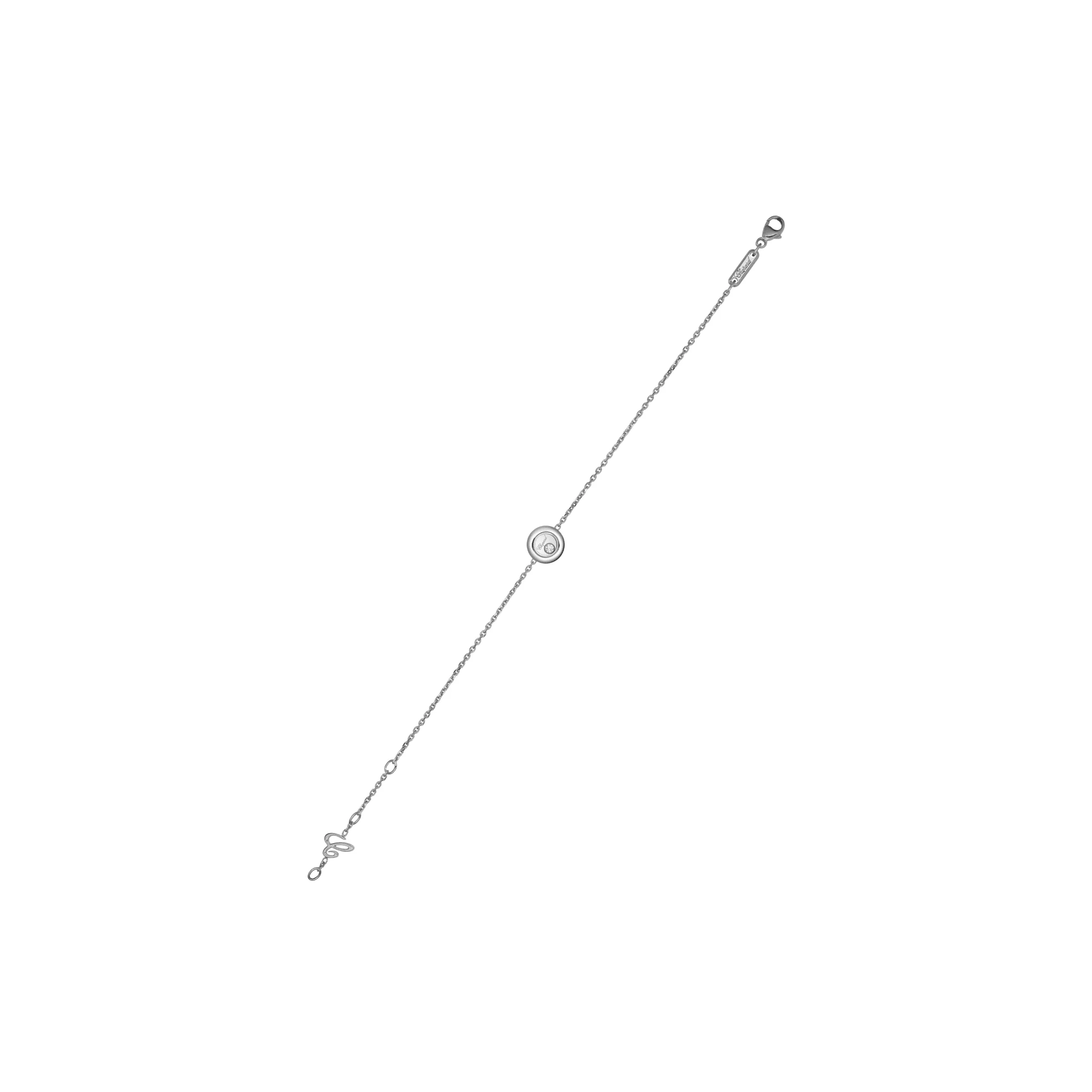 Chopard Happy Diamonds Icons 18ct White Gold Circle Bracelet