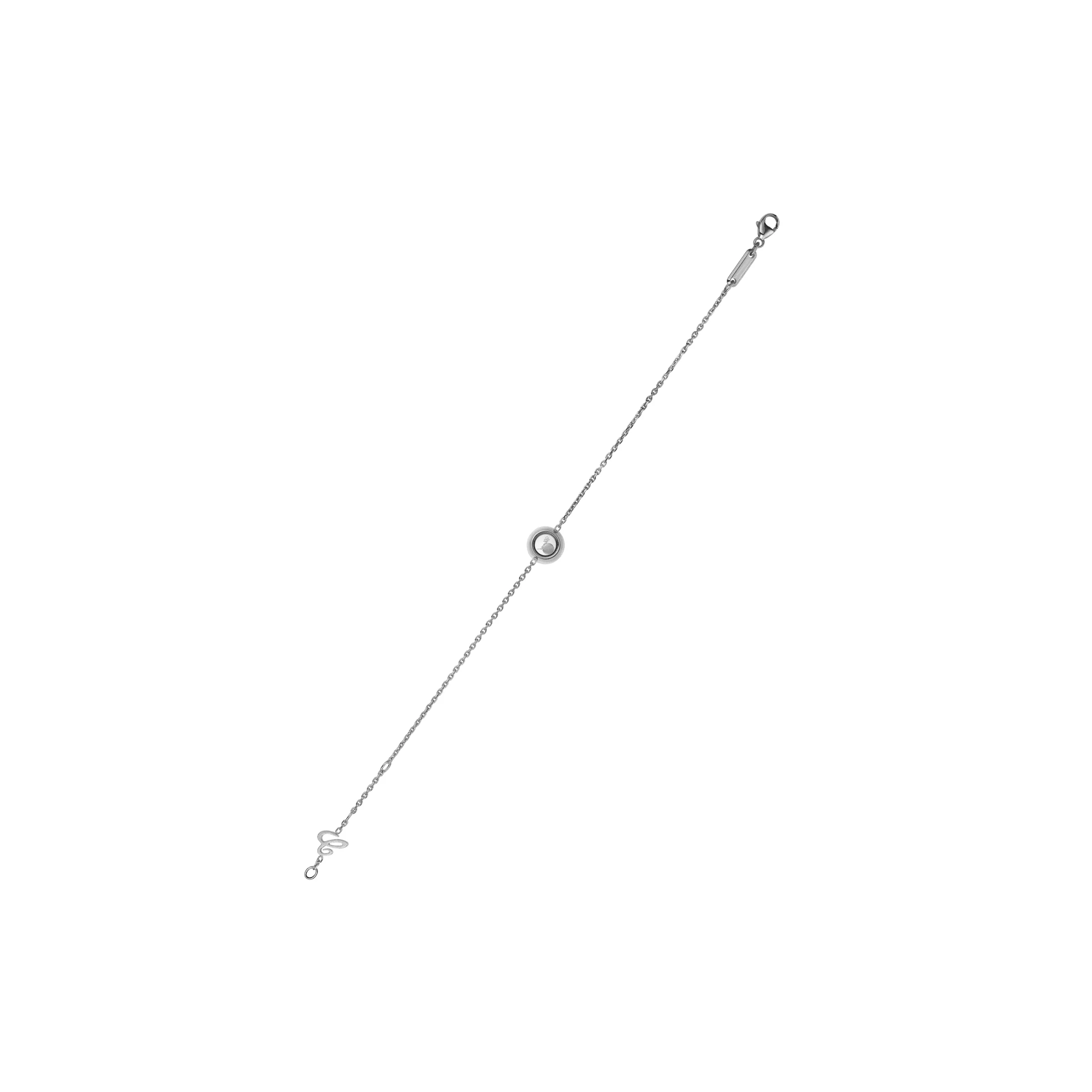 Chopard Happy Diamonds Icons 18ct White Gold Circle Bracelet