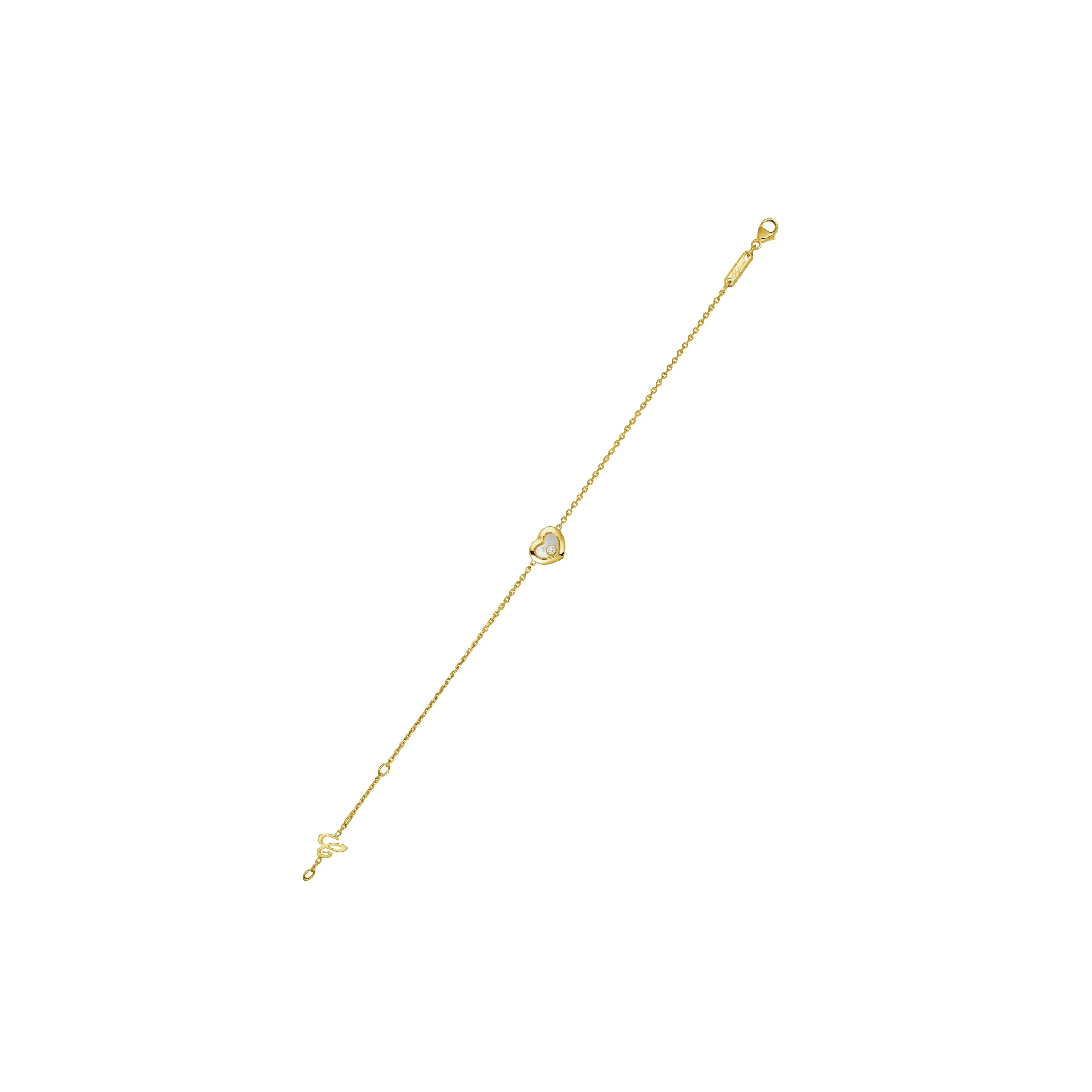 Chopard Happy Diamonds Icons 18ct Yellow Gold Heart Bracelet