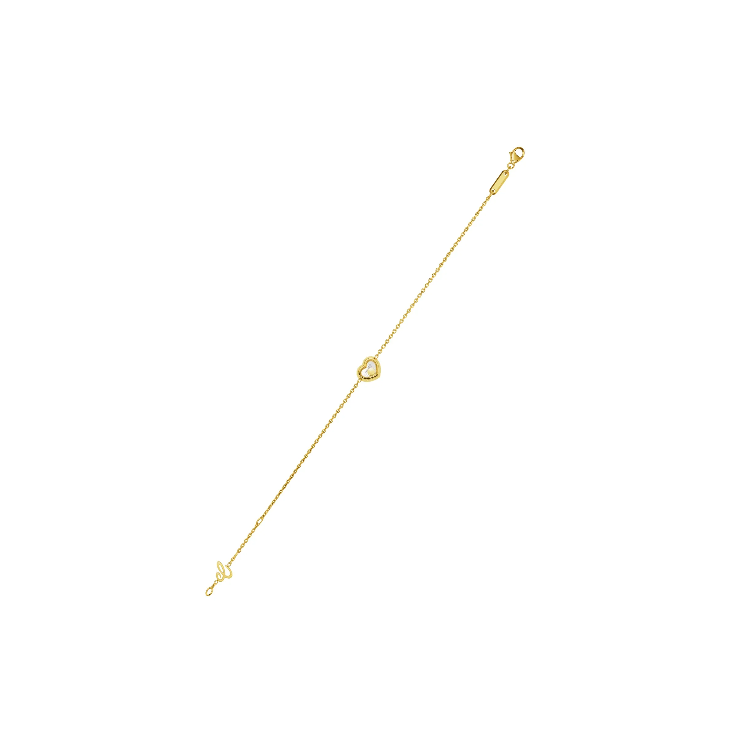 Chopard Happy Diamonds Icons 18ct Yellow Gold Heart Bracelet