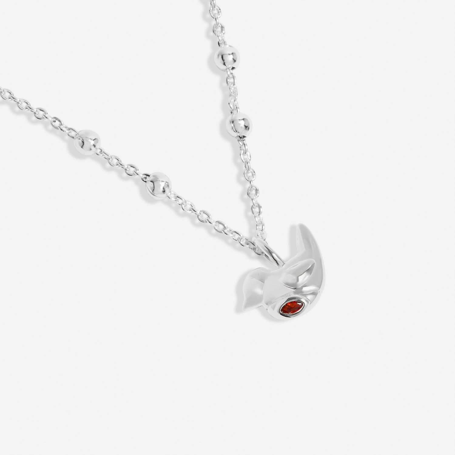 Christmas A Little Christmas Robin Silver Plated Necklace 7707