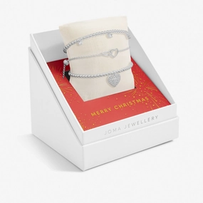 Christmas Celebrate You Gift Box Merry Christmas Silver Plated 7798