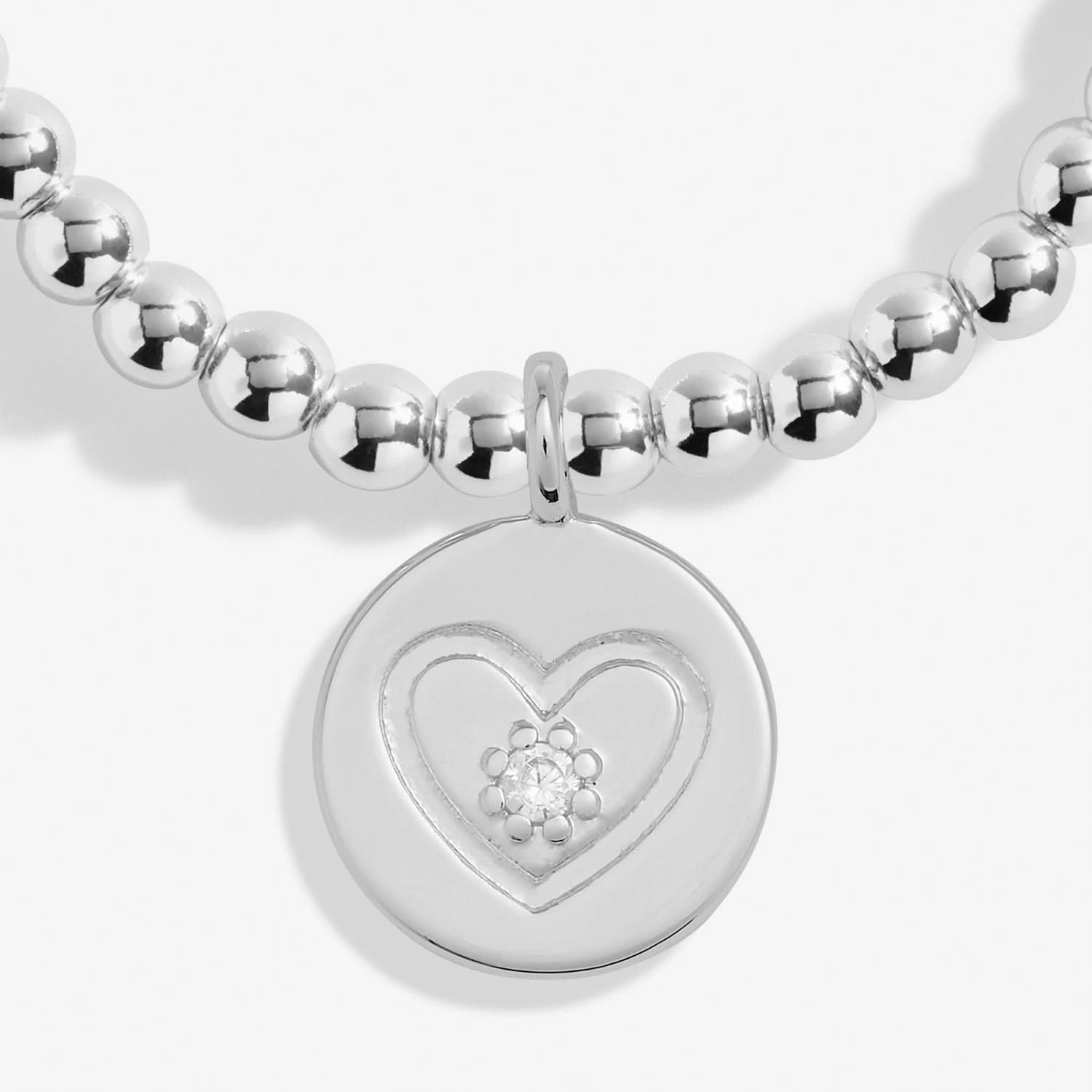 Christmas Cracker With Love Silver Plated Bracelet 7685