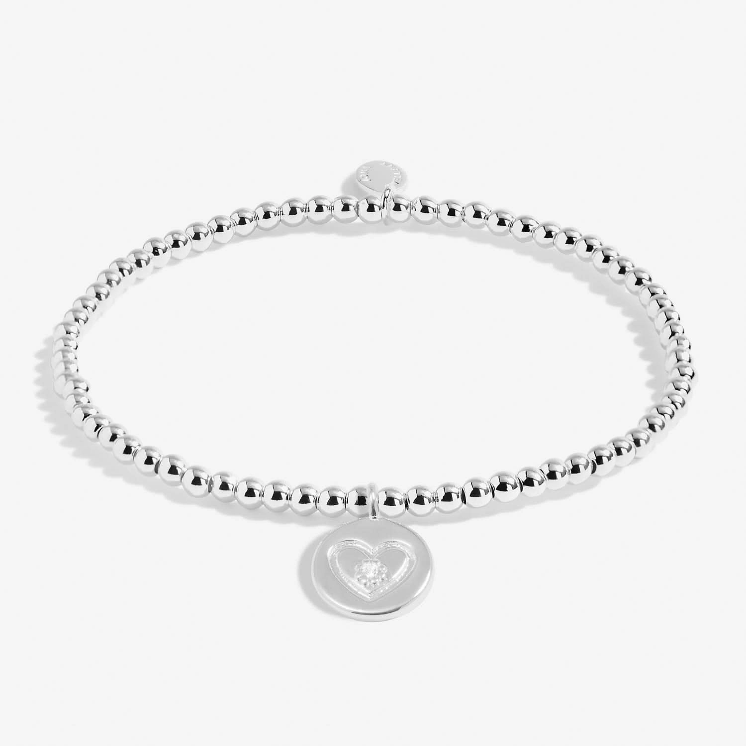Christmas Cracker With Love Silver Plated Bracelet 7685