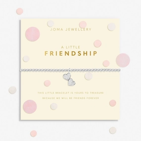 Confetti A Little Friendship Silver Plated Bracelet 8545