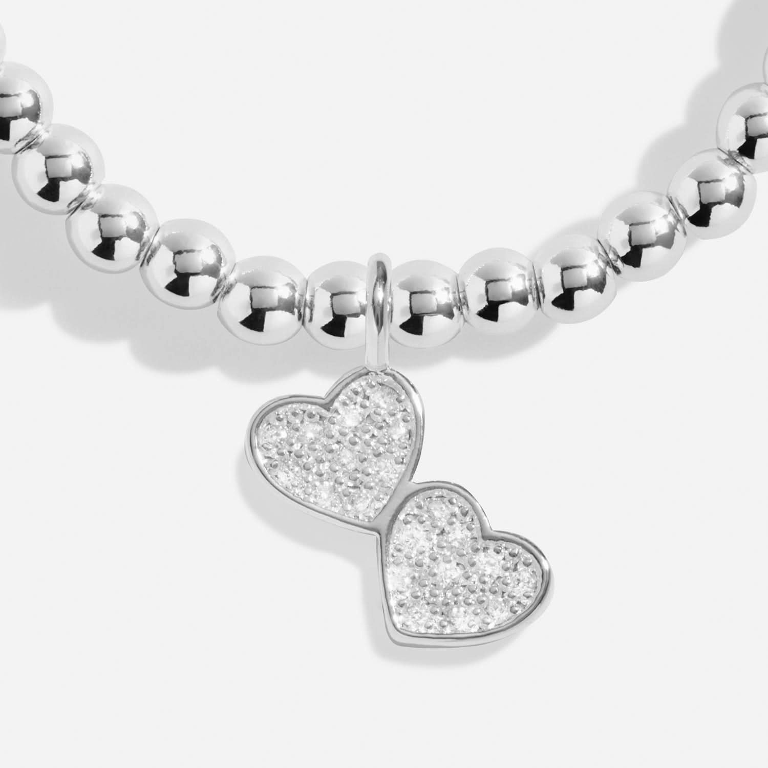 Confetti A Little Friendship Silver Plated Bracelet 8545