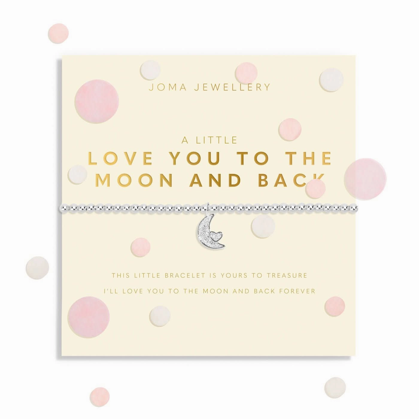 Confetti A Little Love You To the Moon And Back Bracelet 8547