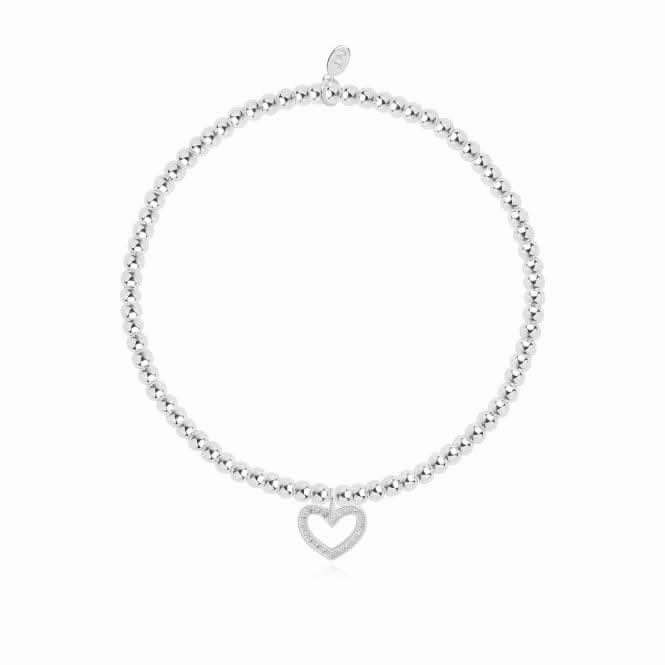 Confetti A Little Wonderful Mum Silver 17.5cm Stretch Bracelet 4335