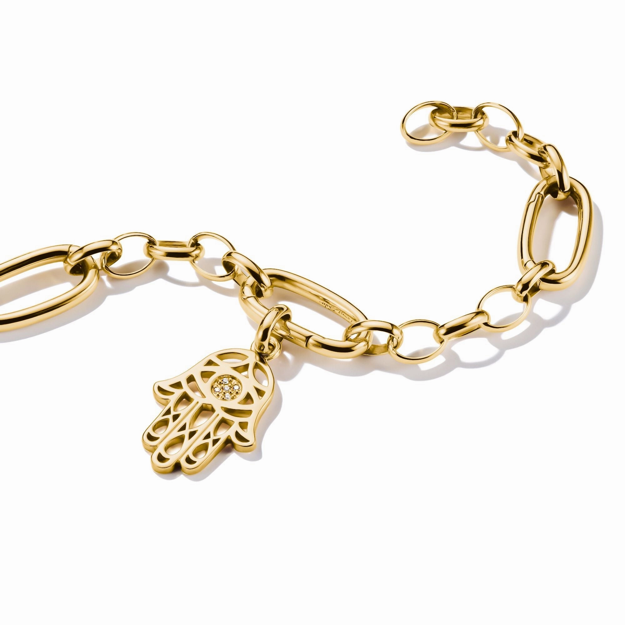 Connect Charm Hamsa Gold