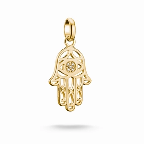 Connect Charm Hamsa Gold