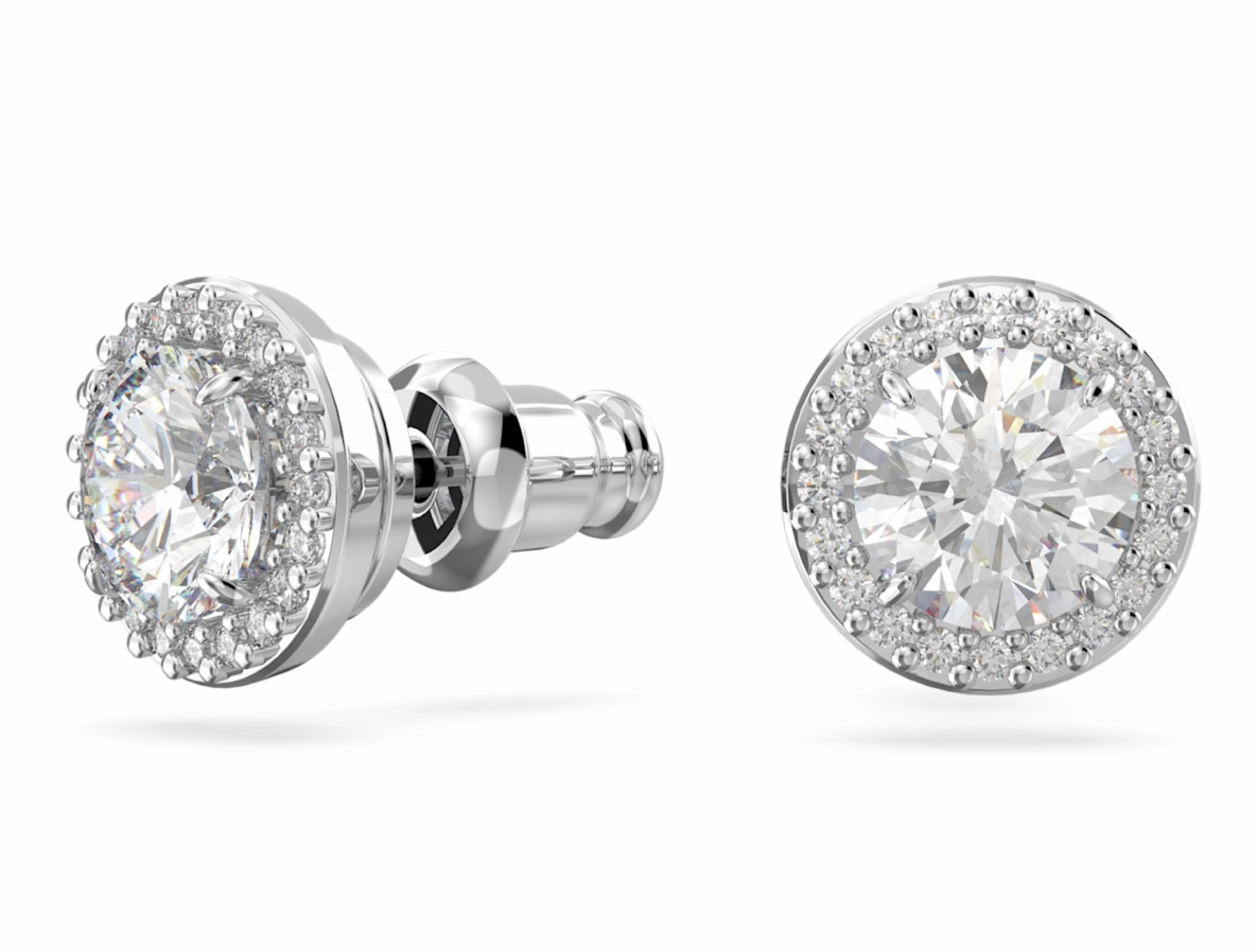 Constella Round Rhodium plated - Bracelet, Necklace & Earring