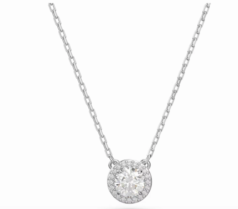 Constella Round Rhodium plated - Bracelet, Necklace & Earring