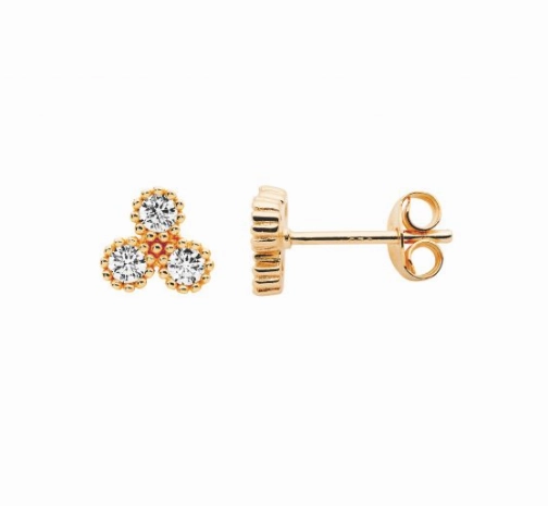 Cz Crown Clutter Set - 3 colours