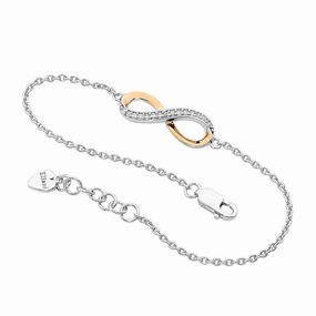CZ Infinity Bracelet - 3 colours
