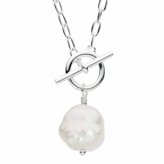 Dew 10mm Freshwater Pearl T-Bar 18" Necklace 97737FP