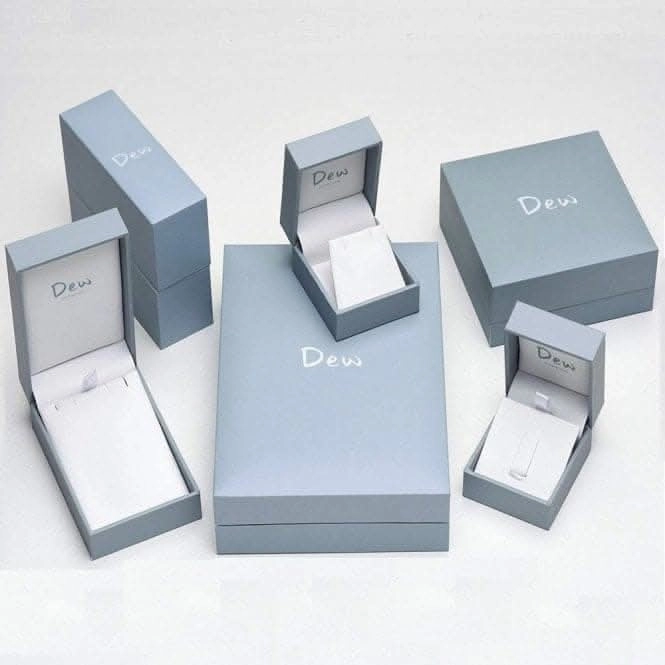 Dew Baguette Blue Zirconia Trio Studs 33235BLZ