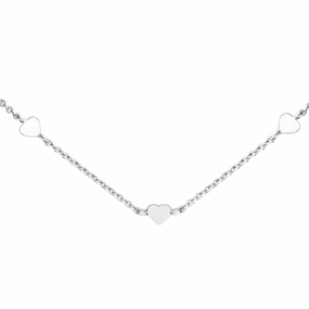 Dew Heart Station 18" Necklace 97701HP