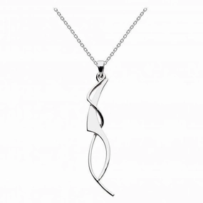 Dew Sterling Silver Set Genevieve Pendant 90W3HP