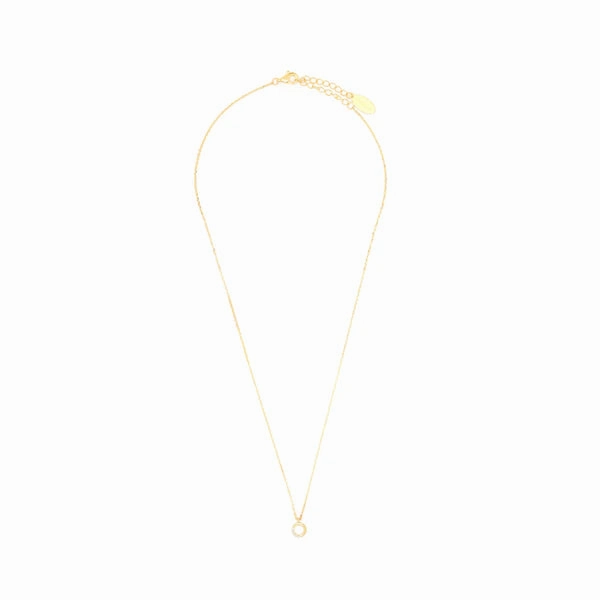 Diamonds by Georgini - Five Naural Diamond Circle Pendant Gold