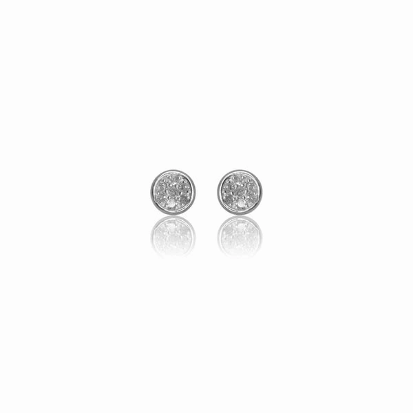 Diamonds by Georgini - Fourteen Natural Diamond Dotti Earrings Silver