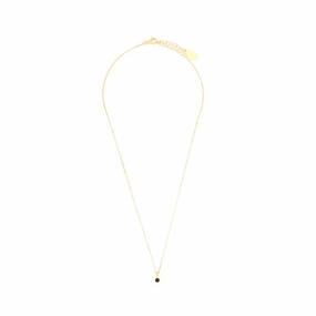 Diamonds by Georgini - Natural Sapphire and Diamond September Pendant Gold