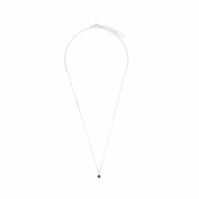 Diamonds by Georgini - Natural Sapphire and Diamond September Pendant Silver