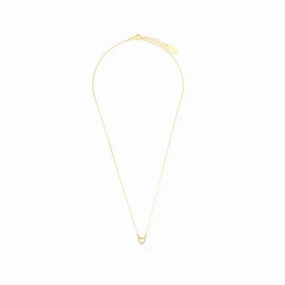 Diamonds by Georgini - Seven Natural Diamond Heart Pendant Gold