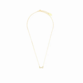 Diamonds by Georgini - Seven Natural Diamond Infinity Pendant Gold